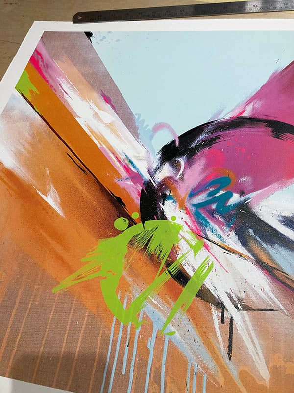 Dicy: Limited Edition Screen Print